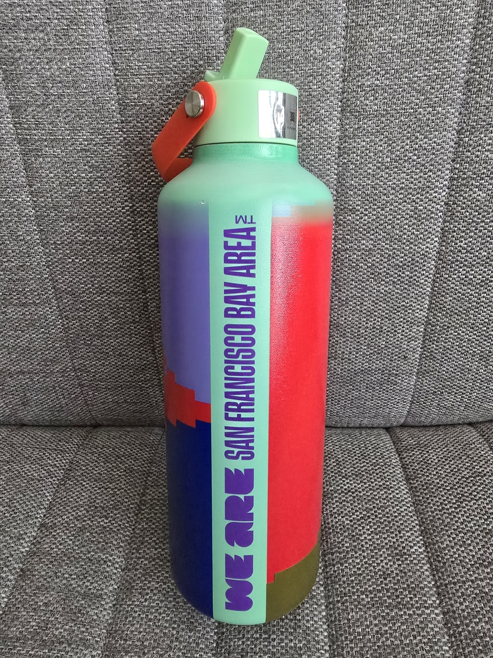 Colorful Gradient Stainless Water Bottle - San Francisco Bay Area